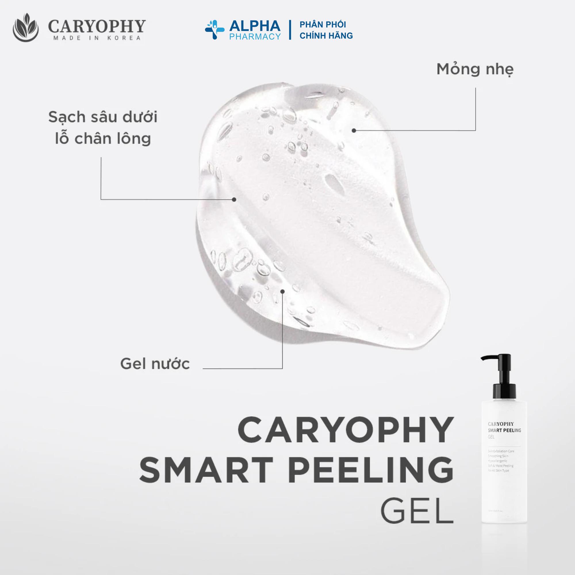 Gel Tẩy Tế Bào Chết Caryophy Smart Peeling Gel Ngăn Ngừa Mụn & Làm Sạch Da - 250ml - Image 3