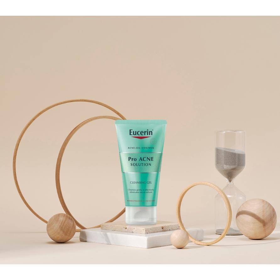 Gel rửa mặt giảm mụn Eucerin Pro Acne Cleansing Gel 75ml - Image 3