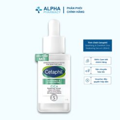Tinh Chất Phục Hồi Cetaphil Soothing & Comfort Cica Restoring Serum Làm Dịu & Bảo Vệ Da - 30ml