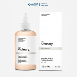 Alternative view of Nước Hoa Hồng The Ordinary Glycolic Acid 7% Toning Solution pH~3.6 Giúp Làm Sáng Da & Làm Sạch Da Chết – 240ml
