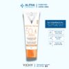 Kem Chống Nắng Có Màu Vichy Capital Soleil Anti-Dark Spot 3-in-1 SPF50+ Giảm Thâm Nám & Ngăn Sạm Da – 50ml