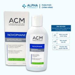 Dầu Gội Ngăn Ngừa Rụng Tóc Cho Da Đầu Nhờn ACM Novophane Sebo-Regulating Shampoo - 200ml