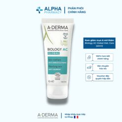 Kem Dưỡng Giảm Mụn, Kiểm Soát Dầu & Mờ Thâm A-Derma Biology AC Global Mat. Care - 40ml