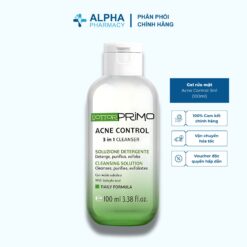 Gel Rửa Mặt DottorPrimo Acne Control 3in1 Làm Sạch Sâu, Giảm Mụn, Kiềm Dầu Cho Da Dầu Mụn - 100ml