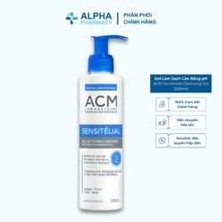 Gel Làm Sạch Cân Bằng pH Cho Da Khô Và Nhạy Cảm ACM Sensitelial Cleansing Gel - 200ml