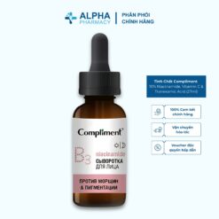 Tinh Chất Compliment Serum 10% Niacinamide, Vitamin C & Tranexamic Acid - 27ml