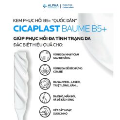 Alternative view of Kem Dưỡng La Roche-Posay Cicaplast Baume B5+ Làm Dịu & Phục Hồi Da Cho Trẻ Em & Trẻ Sơ Sinh – 40ml