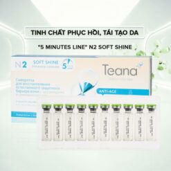 Alternative view of Serum Teana N2 Soft Shine 5 Minutes Line Dưỡng Ẩm & Làm Sáng Mịn Làn Da - 20ml (2ml x 10 ống)