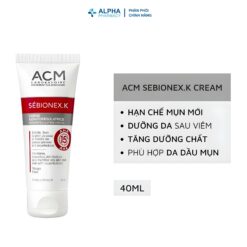 Alternative view of Kem Giảm Bã Nhờn Ngăn Ngừa Mụn ACM Sebionex K Keratoregulating Cream - 40ml