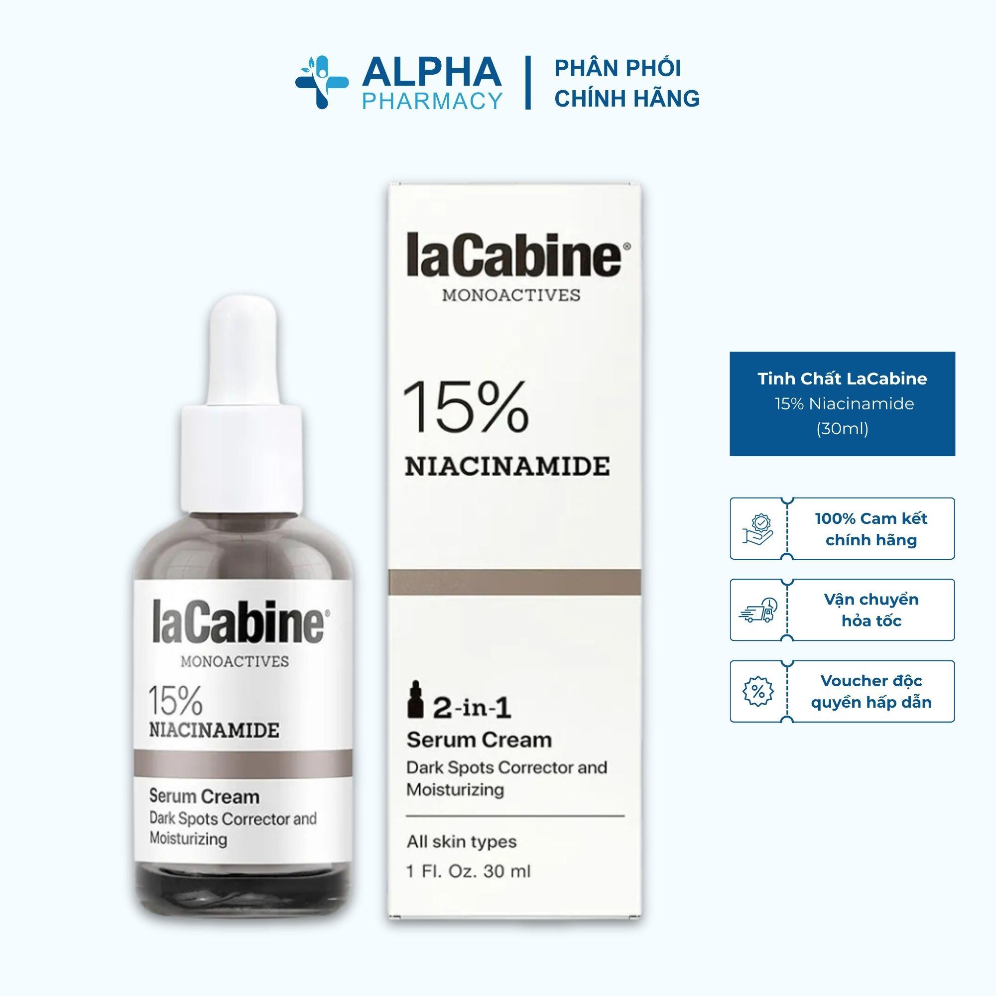Tinh Chất LaCabine 15% Niacinamide Làm Sáng Da, Giảm Thâm Nám – 30ml