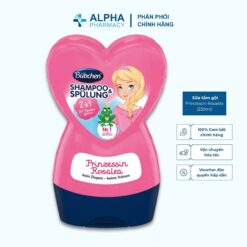 Sữa Tắm Gội Cho Trẻ Em Bubchen Shampoo & Spülung Prinzessin Rosalea – 230ml