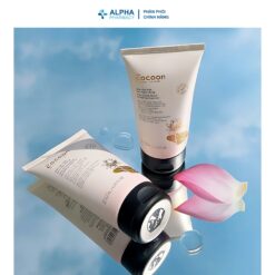Alternative view of Sữa Rửa Mặt Cocoon Sen Hậu Giang Làm Dịu Da Nhạy Cảm – 140ml