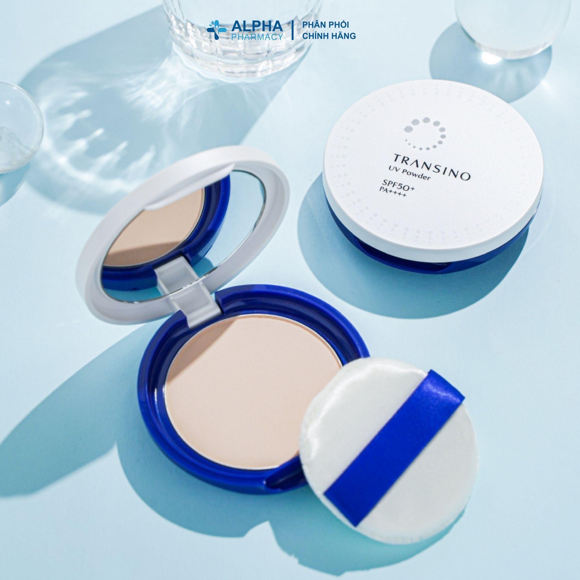 Phấn Nền UV Transino Dưỡng Trắng, Chống Nắng Tự Nhiên – 12g - Image 3