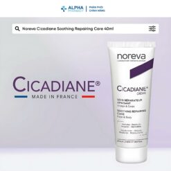 Alternative view of Kem Dưỡng Phục Hồi Noreva Cicadiane Cream Soothing Repairing Care Cho Da Tổn Thương & Sau Viêm – 40ml