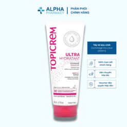 Tẩy Tế Bào Chết Dưỡng Ẩm Topicrem Ultra Hydratant Gommage Douceur Cho Da Khô Và Da Nhạy Cảm - 200ml