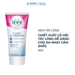 Alternative view of Kem Tẩy Lông Veet Pure Cho Da Nhạy Cảm Công Thức Nha Đam – 50g