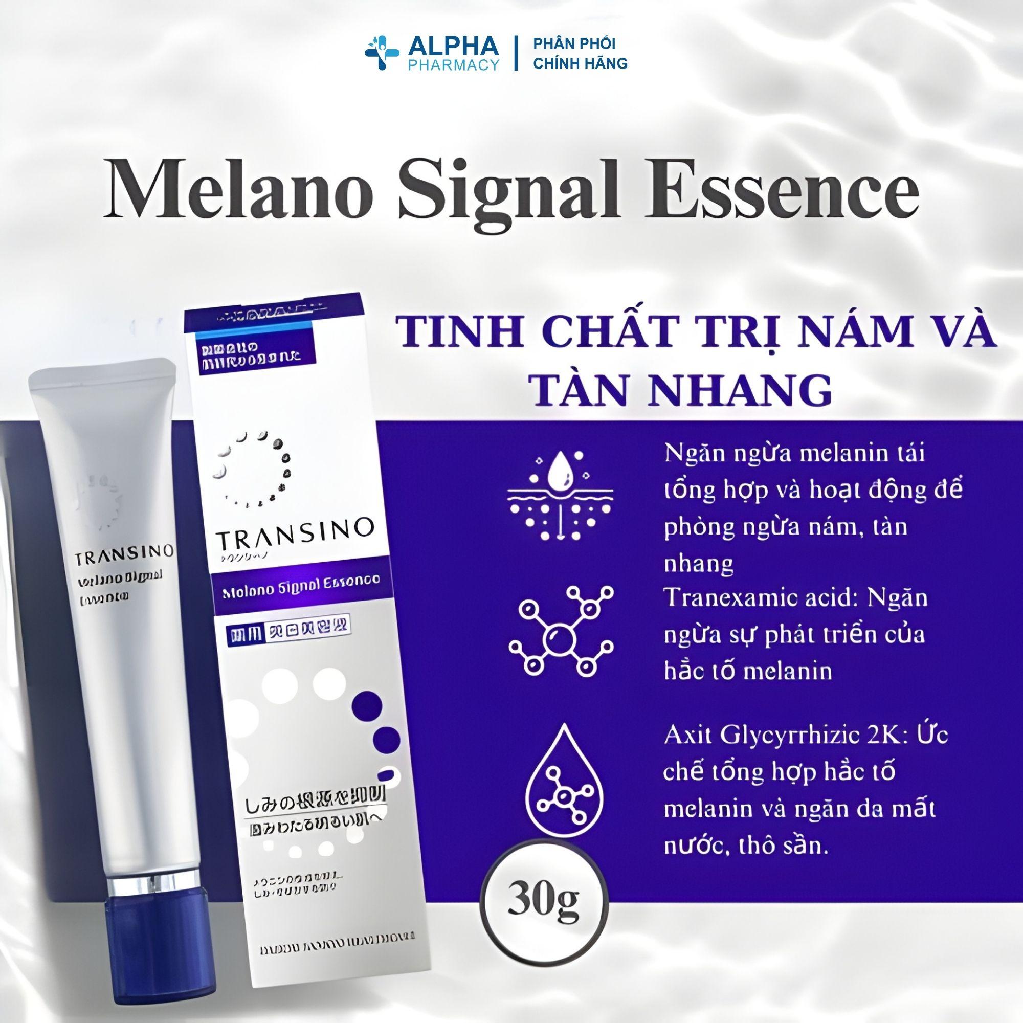 Tinh Chất Trắng Sáng Transino Melano Double Effect Serum Ngăn Ngừa Nám, Dưỡng Da Sáng Mịn – 30g - Image 4