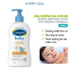Alternative view of Sữa Dưỡng Thể Cetaphil Baby Lotion Calendula Dưỡng Da & Làm Dịu Da - 400ml