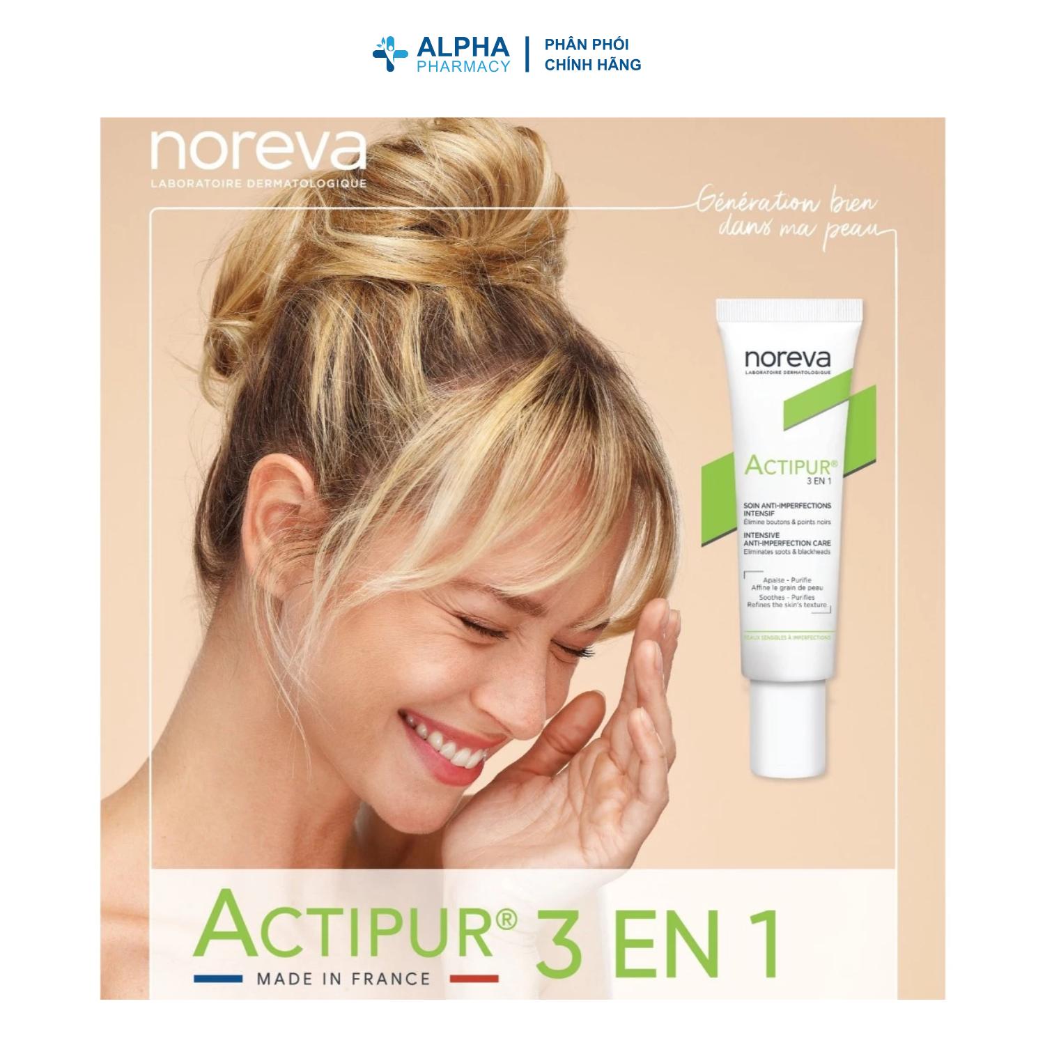Kem Noreva Actipur 3 En 1 Cho Da Nhạy Cảm & Dễ Kích Ứng – 30ml - Image 4