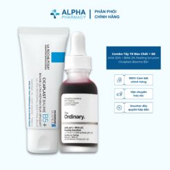 Combo Tẩy Tế Bào Chết The Ordinary AHA 30% + BHA 2% Peeling Solution (30ml) Và Kem Dưỡng La Roche-Posay Cicaplast Baume B5+ (40ml)
