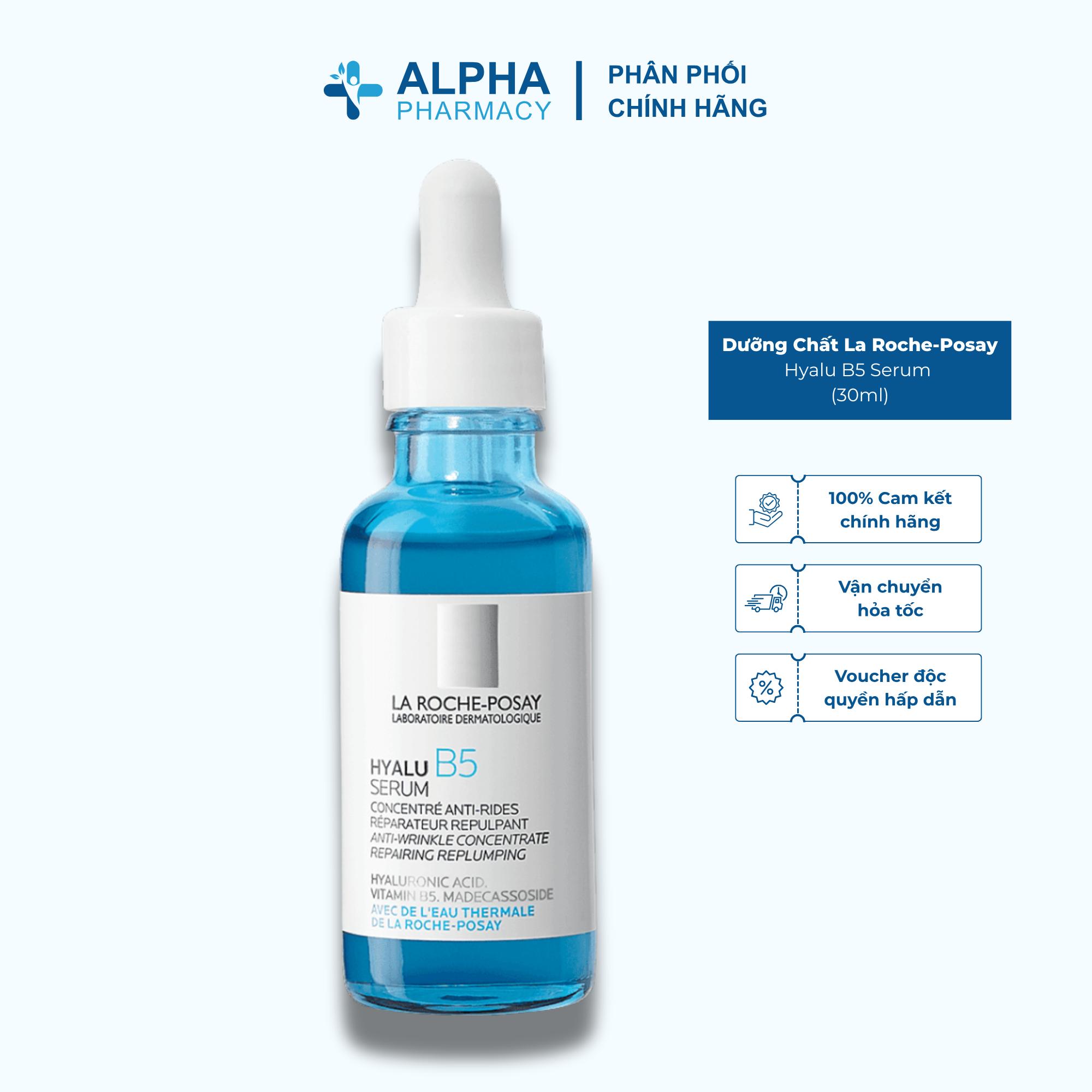 Dưỡng Chất Chuyên Sâu Giúp Hỗ Trợ Tái Tạo Da La Roche-Posay Hyalu B5 Serum - 30ml