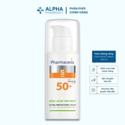 Kem Chống Nắng Dành Cho Da Dầu Mụn Pharmaceris Medi Acne Protect – 50ml