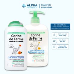 Gel Gội Và Tắm Bé Corine De Farme Ultra-Rich Cleansing Gel – 250ml/500ml