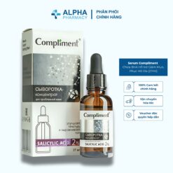 Serum Compliment No problem chứa BHA giúp hỗ trợ giảm mụn, phục hồi và làm đều màu da - 27ml
