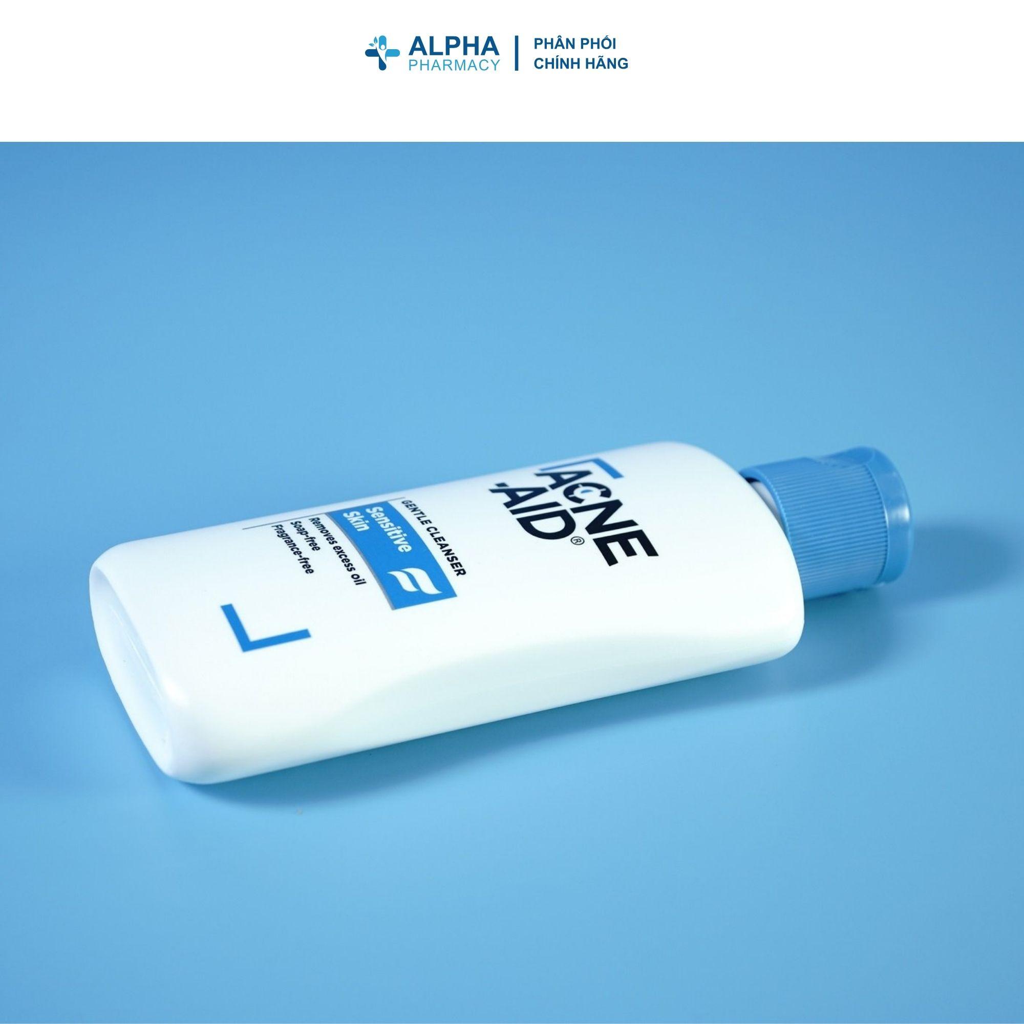 Sữa Rửa Mặt Acne-Aid Gentle Cleanser Sensitive Skin Làm Sạch Dịu Nhẹ, Giảm Kích Ứng – 100ml - Image 4