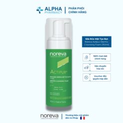 Sữa Rửa Mặt Tạo Bọt Noreva Actipur Dermo-Cleansing Foam Cho Da Nhờn Mụn Nhạy Cảm – 150ml
