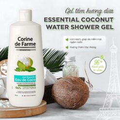 Alternative view of Gel Tắm Corine De Farme Essential Coconut Water Hương Dừa – 750ml