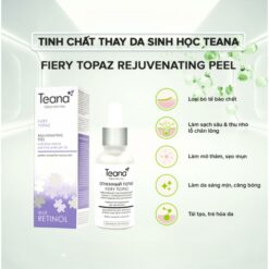 Alternative view of Tinh chất Teana Fiery Topaz Rejuvenating Peel Với Blue Retinol Và Axit Trái Cây - 30ml