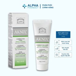 Kem Giảm Mụn Nội Tiết Aknix Women Giúp Cân Bằng Da, Ngăn Ngừa Mụn Do Rối Loạn Nội Tiết – 40g