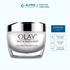 Kem Dưỡng Ban Đêm Olay Luminous Night Giúp Da Sáng Khỏe - 50g
