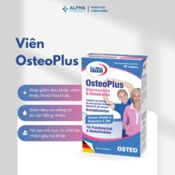 Alternative view of Thực Phẩm Bảo Vệ Sức Khỏe EuRho Vital OsteoPlus Hỗ Trợ Giảm Đau Xương Khớp, Thoái Hóa Khớp
