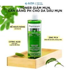 Alternative view of Toner Pharmaceris Puri Sebotonique Cân Bằng Da Dầu, Kiểm Soát Nhờn – 200ml
