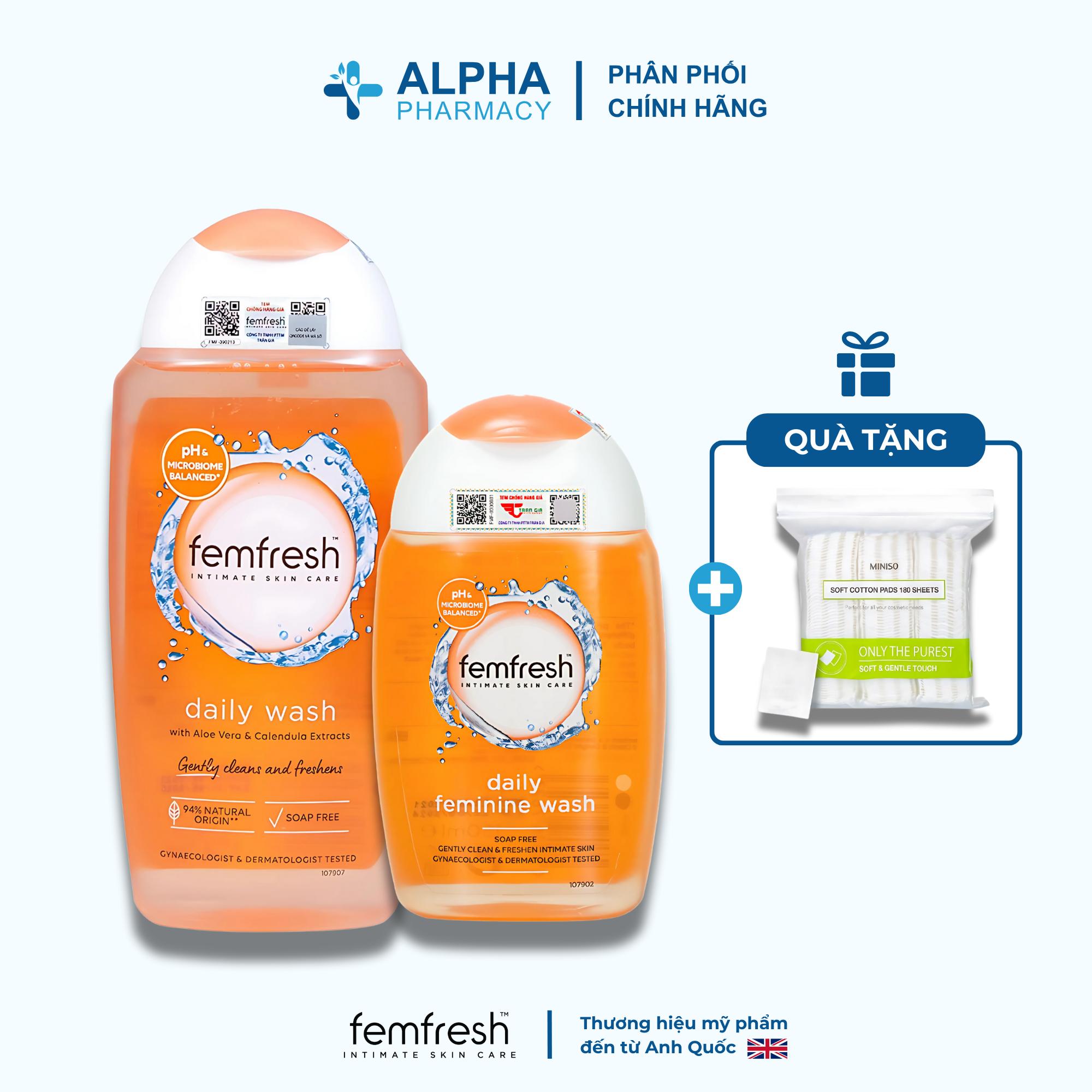 Dung Dịch Vệ Sinh Phụ Nữ Femfresh Daily Intimate Wash - 150ml/250ml