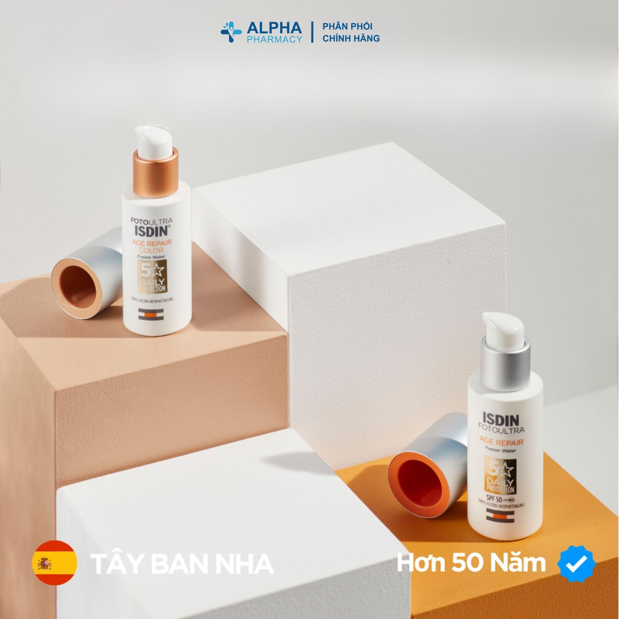 Kem Chống Nắng Chống Lão Hóa Isdin Age Repair Fusion Cream SPF50 – 50ml - Image 4