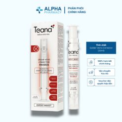 Tinh Chất Tăng Cường Teana Booster Spider Veins Corrector Giảm Mao Mạch Nổi, Làm Dịu Da Nhạy Cảm - 20ml