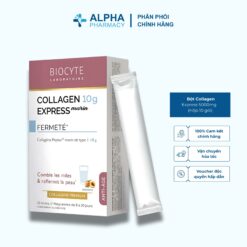 Bột Collagen Express Biocyte 5000mg Giảm Lão Hóa Da, Đẹp Da - Hộp 10 Gói