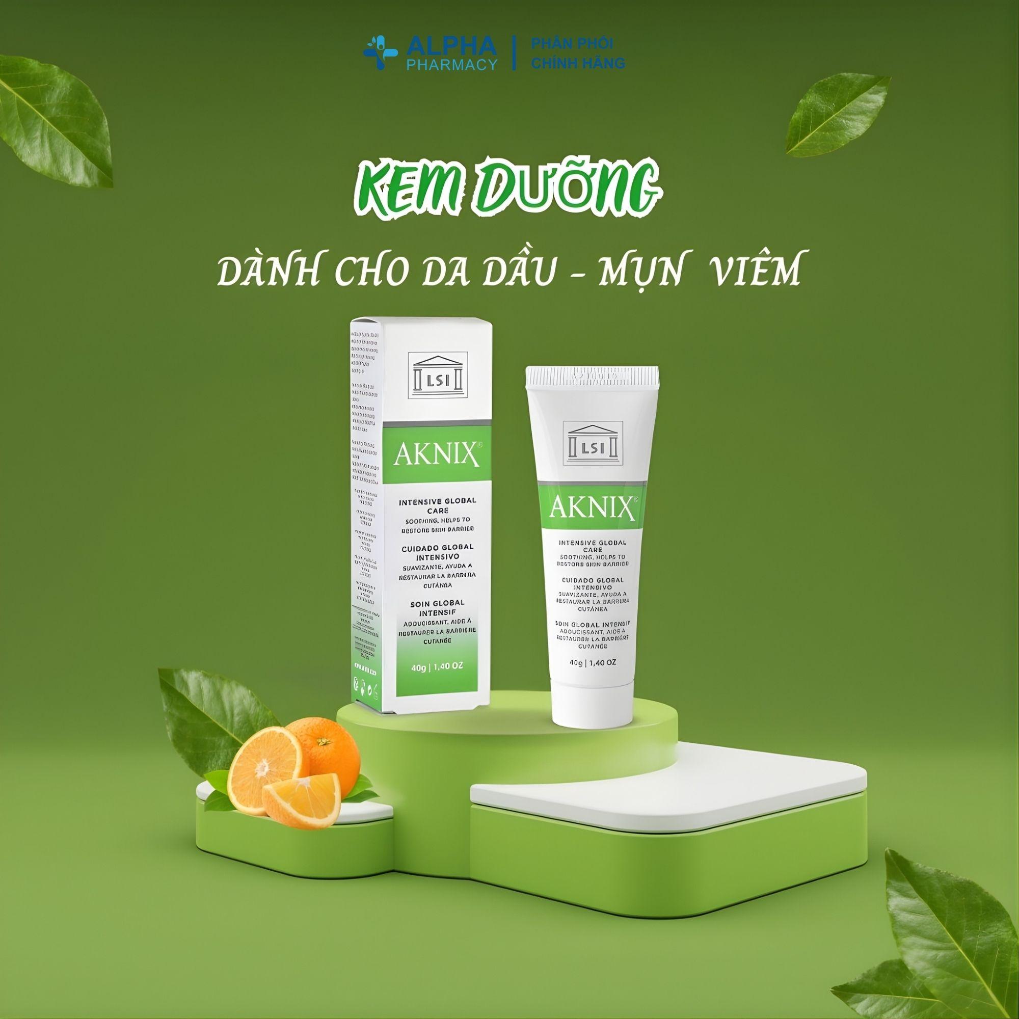 Kem Giảm Mụn Viêm Aknix Global Giúp Làm Giảm Sưng Đỏ, Ngừa Thâm Mụn – 40g - Image 3