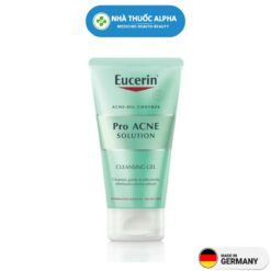 Gel rửa mặt giảm mụn Eucerin Pro Acne Cleansing Gel 75ml