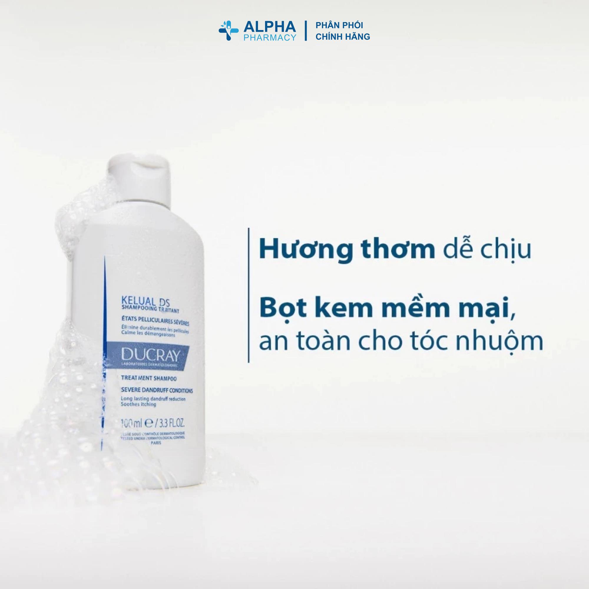 Dầu Gội Ducray Kelual DS Giúp Trị Gàu, Giảm Ngứa Và Viêm Da Tiết Bã - 100ml - Image 4