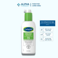 Kem Dưỡng Ẩm Ban Ngày Cetaphil Daily Facial Moisturizer SPF15 Bảo Vệ Da Khỏi Tia UV - 118ml