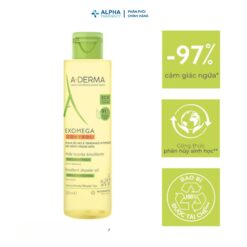 Alternative view of Dầu Tắm Cho Da Viêm Cơ Địa, Da Khô & Dị Ứng A-Derma Exomega Control - 200ml