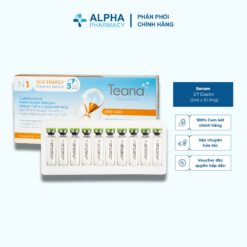 Serum Teana N1 Silk Energy 5 Minutes Line Cấp Năng Lượng & Dưỡng Mượt Da - 20ml (2ml x 10 ống)