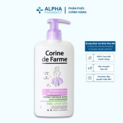 Dung Dịch Vệ Sinh Phụ Nữ Corine De Farme Protect Intimate Wash Bảo Vệ Da Nhạy Cảm – 250ml