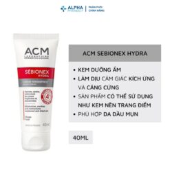 Alternative view of Kem Dưỡng Ẩm Phục Hồi Da Mụn ACM Sebionex Hydra Repair Cream - 40ml
