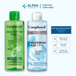 Nước Tẩy Trang Compliment Micellar Water Dưỡng Ẩm Và Làm Mềm Da - 400ml