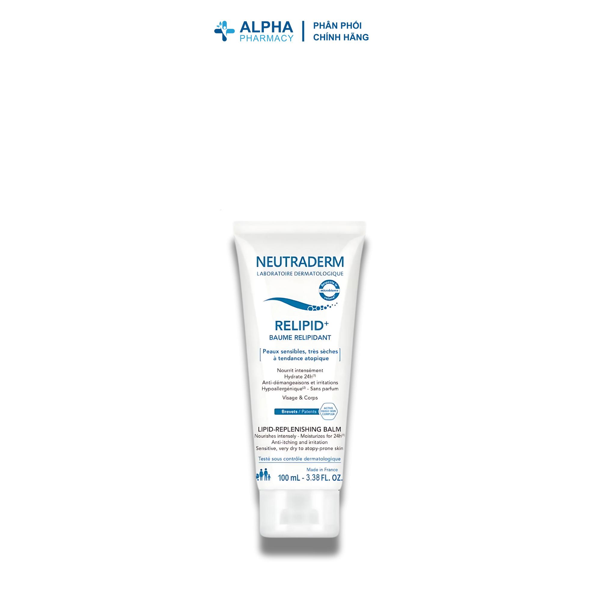 Kem Dưỡng Ẩm Neutraderm Lipid-Replenishing Balm Cho Da Khô Ngứa & Mẩn Đỏ – 100ml/200ml - Image 3